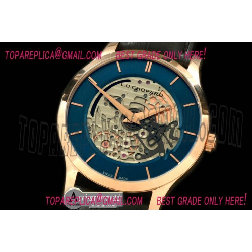 Chopard LUC XP Skeletec RG/LE Black Asia 2813 Chopard LUC XP Skeletec RG/LE Black Asia 2813