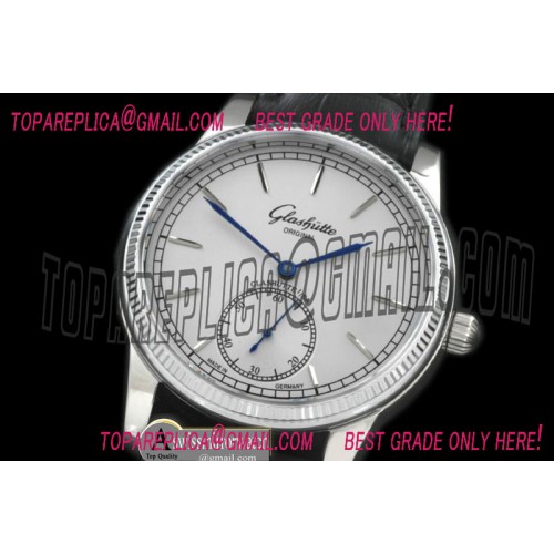 Glashutte Senator Auto SS/LE White Asian 2824