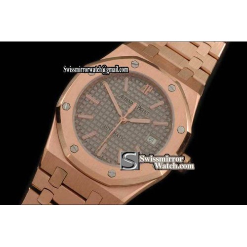 Audemars Piguet Royal Oak Jumbo 39mm RG Grey Swiss Eta 2824-2 Wa