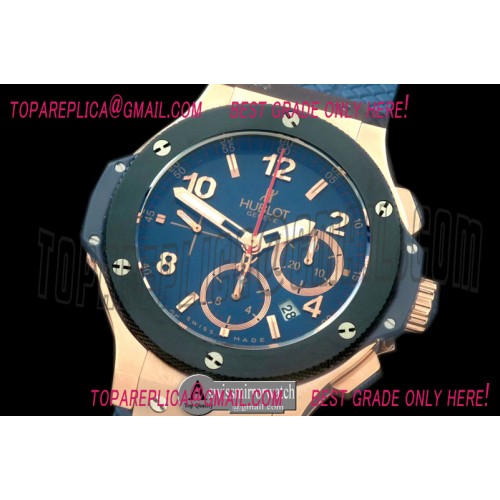 Hublot Big Bang Blue Limited Ed RG/LE Blue A-7750