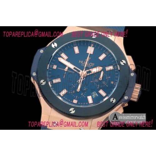 Hublot Big Bang Blue Limited Ed RG/LE Blue A-7750