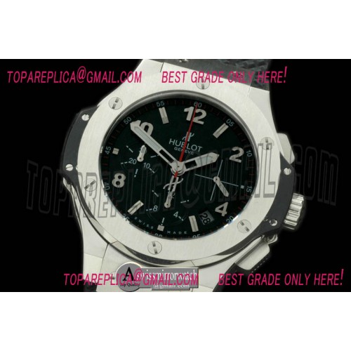 Hublot Big Bang Chrono 41mm SS/RU CF Black A-7750 Sec@3