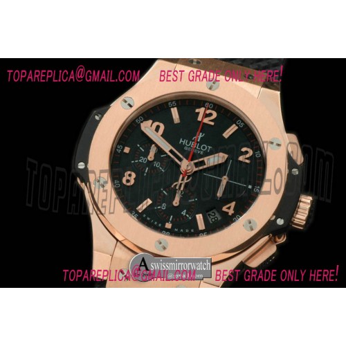 Hublot Big Bang Chrono 41mm RG/RU CF Black A-7750 Sec@3