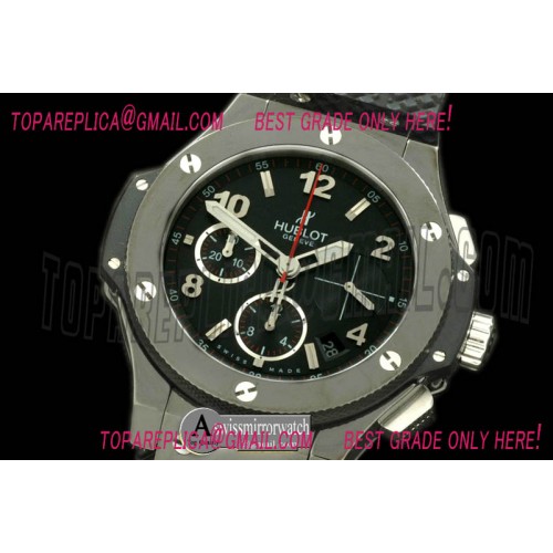 Hublot Big Bang Chrono 41mm PVD/RU Black A-7750 Sec@3