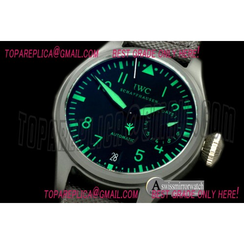IWC Big Pilot 5019 Boutique CER/NY Blk/Green Asian 23J