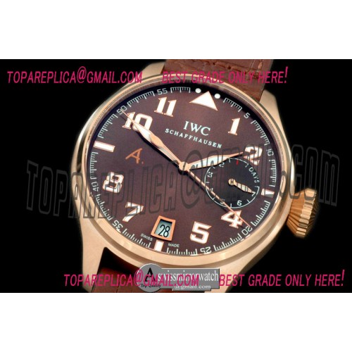 IWC Big Pilot St Ex RG/LE Brown Asia Auto 25J