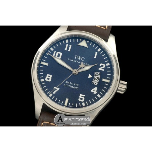 IWC Mark XVII Le Petit Prince MKF 1:1 Best Edition on Brown Leather Strap A2892