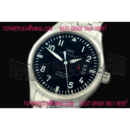 IWC Mark XVII SS/SS Black Asia 2813