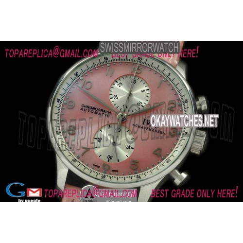 IWC Portuguese Chrono SS/LE Pink Jap OS20