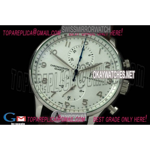 IWC Portuguese Chrono SS/LE White Jap OS20
