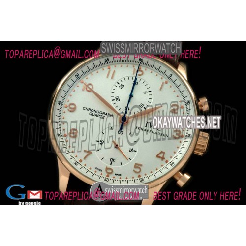 IWC Portuguese Chrono RG/LE White Jap OS20 IWC Portuguese Chrono RG/LE White Jap OS20