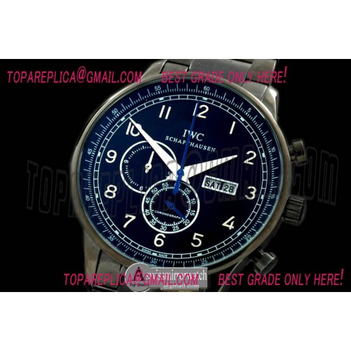IWC Portuguese Chrono Day/Date PVD/PVD Black Jap OS20