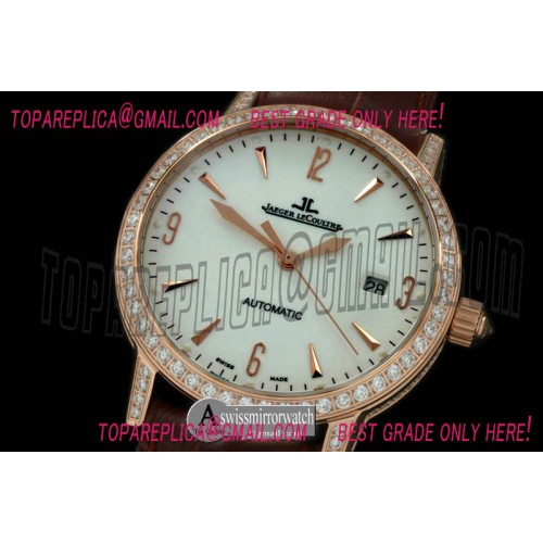 Jaeger-LeCoultre Master Automatic RG/LE White Asian 2824-2