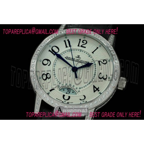 Jaeger-LeCoultre Rendez-Vous Date SS/LE White Asian 2824-2