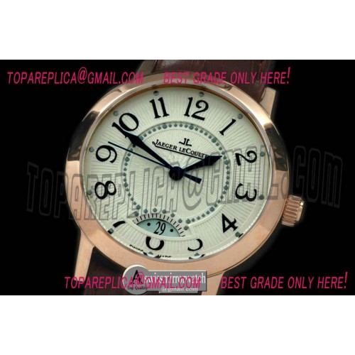 Jaeger-LeCoultre Rendez-Vous Date RG/LE White Asian 2824-2