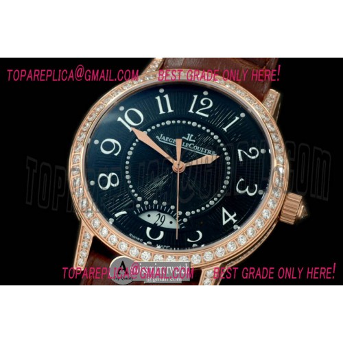 Jaeger-LeCoultre Rendez-Vous Date RG/LE Black Asian 2824-2