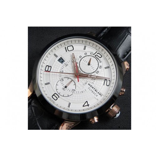 Monblanc TimeWalker TwinFly, Asian 21600vph,PVD