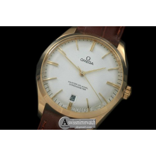 Omega Deville Tresor RG/LE White Miyota 8205