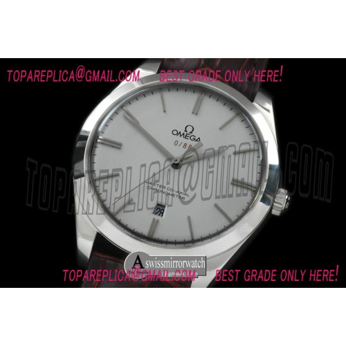 Omega Deville Tresor SS/LE White Miyota 8205