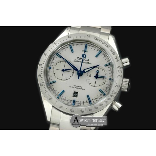 Omega Speedmaster Broad Arrow SS/SS White Stick A-7750