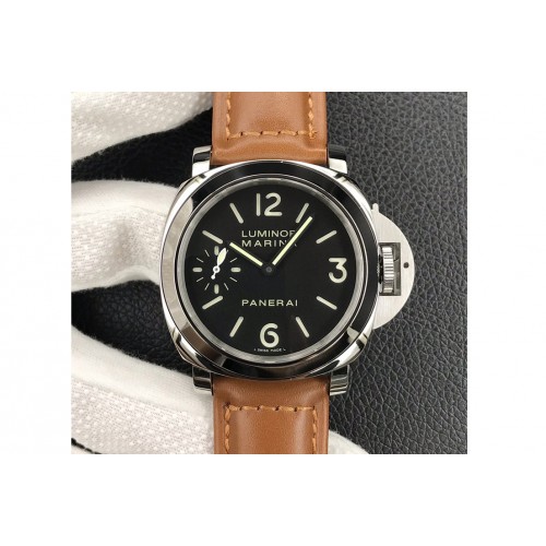 Panerai PAM 111 HWF Factory on Brown Lether Strap Aisan 6497-2