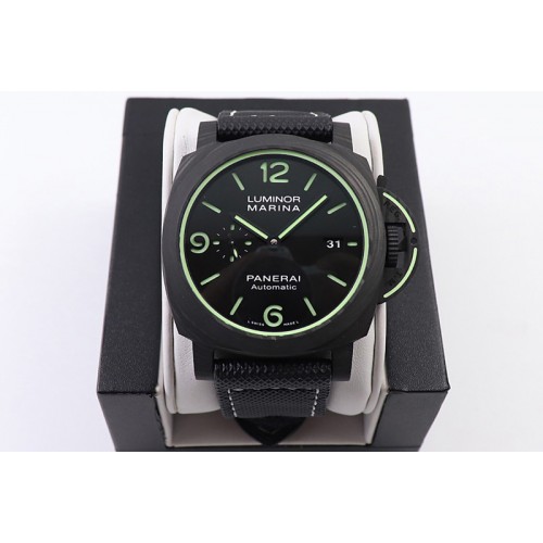 Panerai PAM1118 Luminor Marina �Luminous Trilogy� VSF 1:1 Best Edition on Black Sportech Strap P.9010 Clone