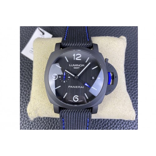 Panerai PAM 1176 Real Ceramic VSF 1:1 Best Edition on Black Nylon Strap P.9001 Super Clone