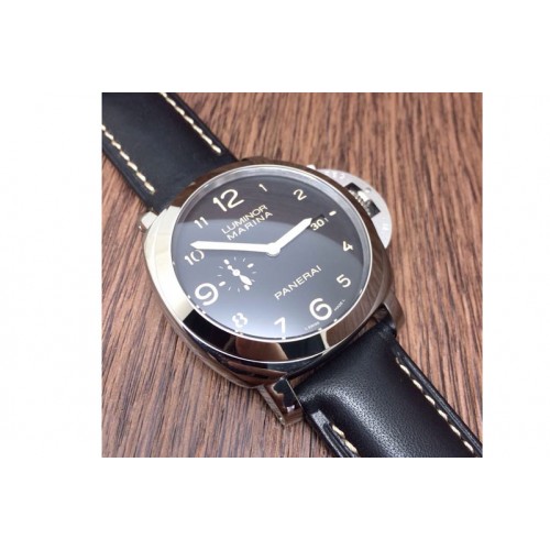 Panerai PAM 359 Q 1:1 Best Edition on Black Leather Strap ZP9000