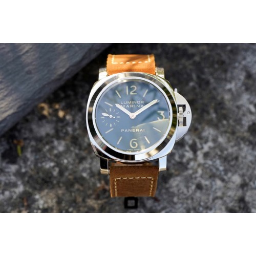 Panerai PAM911 T �Last One For Paneristi� Noob 1:1 Best Edition on Brown Leather Strap A6497 with Y-Incabloc V12