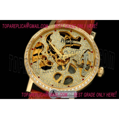 Piaget Altiplano Skeleton YG YG/LE Asian 6497 H/W