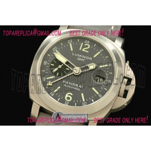 Panerai Pam 089E GMT TI Antracite Dial