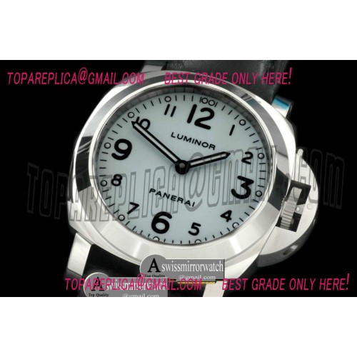 Panerai Pam 114 O SS/RU White A-6497 21600bph