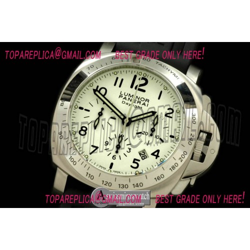 Panerai PAM 188 Daylight SS/RU White Asian 7753