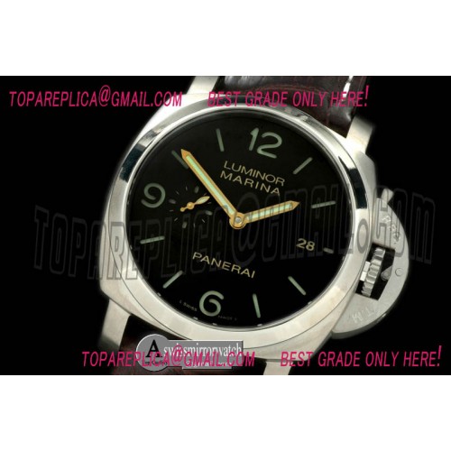Panerai Pam 351M 1950 3 days Auto TI/LE Brown A-7750