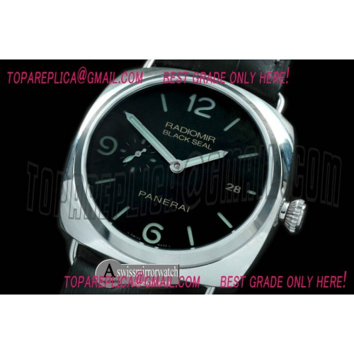 Panerai UV Pam 388 O 1950 3 days SS/LE Black P9000
