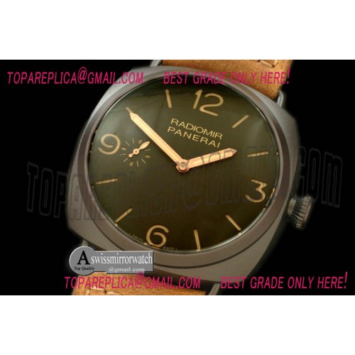 Panerai UV Pam 504O Composite DLC/LE Brown P3000