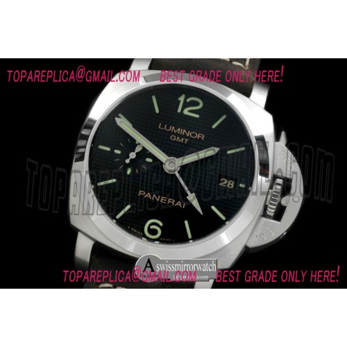 Panerai PAM 535 Q 42mm Titanium V6F Best Edition Paris Hobnails Dial on Black Asso Strap P9001