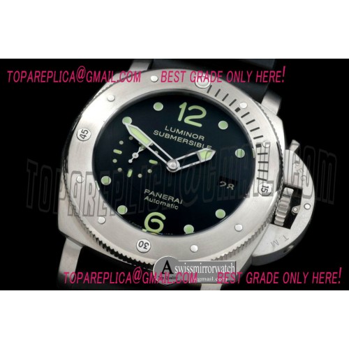 Panerai PAM 571 P Titanium ZF 1:1 Best Edition on Black Rubber Strap ZP9000