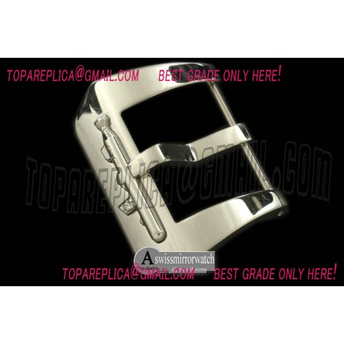 Panerai Steel - Polished Embossed Submarine Buckle 24mm c/w Box Panerai Steel - Polished Embossed Submarine Buckle 24mm c/w Box