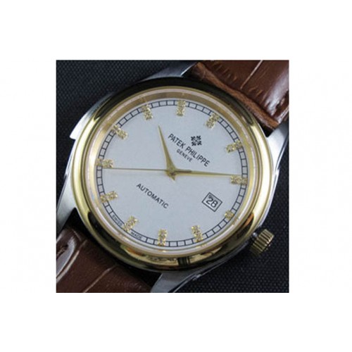 Patek Philippe Calatrava, Asian ETA 2824,White