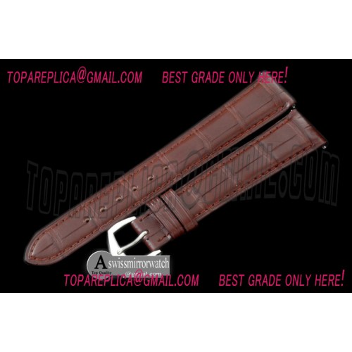 Patek Philippe Black Croc Strap SS 20/16 / Insignia Buckle Patek Philippe Black Croc Strap SS 20/16 / Insignia Buckle