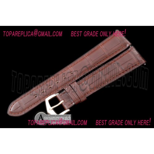 Patek Philippe Brown Croc Strap RG 20/16 / Insignia Buckle Patek Philippe Brown Croc Strap RG 20/16 / Insignia Buckle