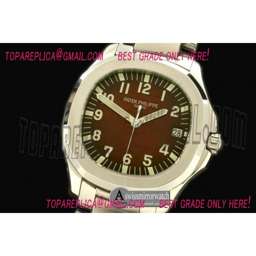 Patek Philippe Aquanaut Jumbo V3 Auto SS/SS Brown Swiss Eta 2824-2