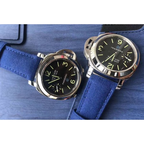 Panerai PAM 777 XF Best Edition Black Dial On Blue Nylon Strap A6497