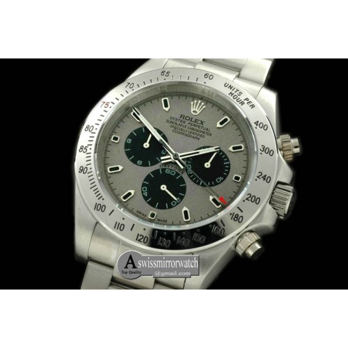 Rolex Brevet Plus Daytona SS/SS Grey Asian 2813