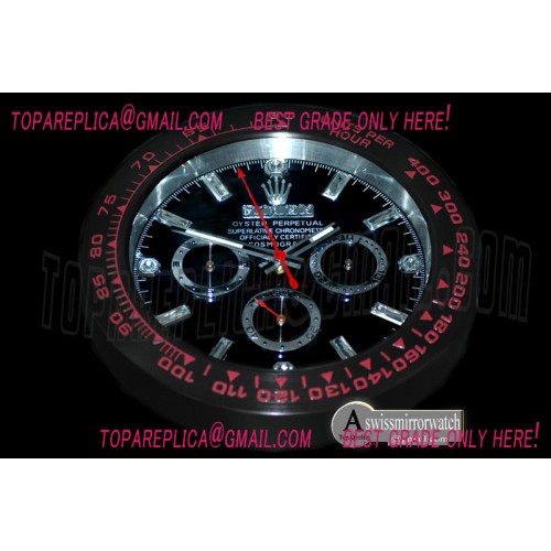 Rolex Dealer Clock Daytona Style Swiss Quartz Rolex Dealer Clock Daytona Style Swiss Quartz