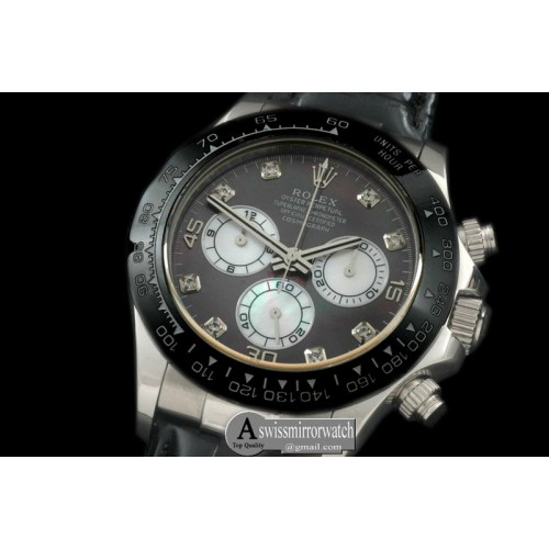 Rolex Daytona 116519 SS/CER/LE Grey Diam A-7750 Sec@6