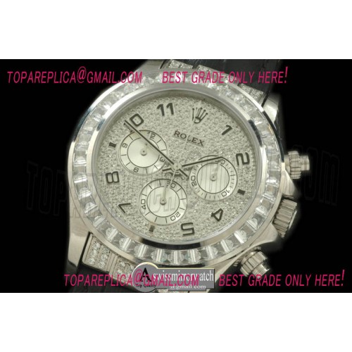 Rolex Daytona SS/LE/SQ-Diam Bez Full Diam Num A-7750 Secs@6.00