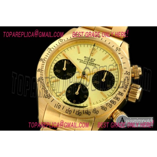 Rolex 6265 YG/YG Silver Asian Venus 75 H/W