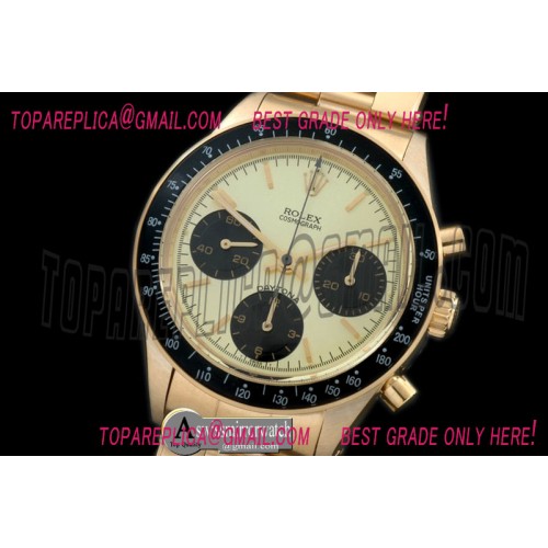 Rolex 6265 YG/YG White Asian Venus 75 H/W